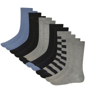Boxfresh Men's Six Pack Socks - Multi
