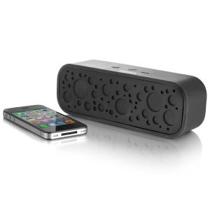 Bluetooth Soundbox with Mic - Black