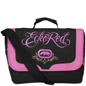 Ecko Women's Naomie Satchel Bag - Black/Pink