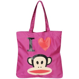 Paul Frank 'I love Paul Frank' Canvas Shopper - Pink