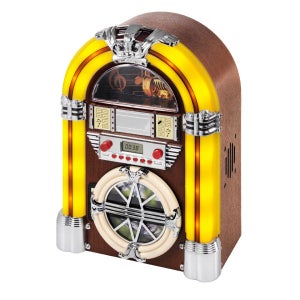 Jukebox Station with CD Player and Radio