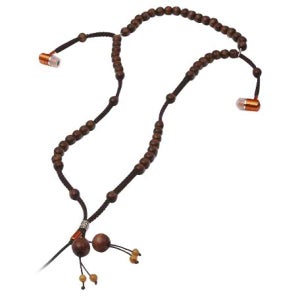 View Quest Necklace Earphones - Wooden Ball