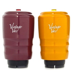 Vintage Vac: Motorised Vacuum Seal Wine Stopper Pack of 2