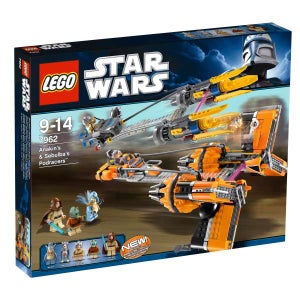 LEGO Star Wars: Anakin's & Sebulba's Podracers (7962)