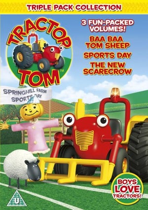Tractor Tom (Baa Baa Tom Sheep / Sports Day / The New Scarecrow)