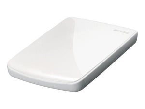 Buffalo Ministation Lite 320GB Portable USB 2.0 Hard Drive (White)
