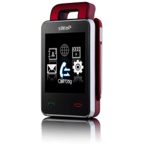 sWaP Nova: World's Smallest Mobile Phone - Red