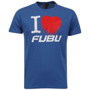 FUBU Men's 'I Love FUBU' T-shirt - Blue
