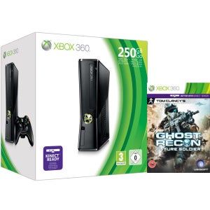 Xbox 360 250GB Console: Bundle (Includes Tom Clancy's Ghost Recon 4: Future Soldier)