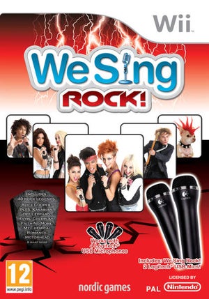 We Sing Rock Bundle with 2 Microphones