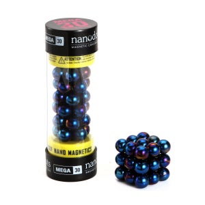 Mega Nanodots Magnetic Constructors Blue - 30 Dots