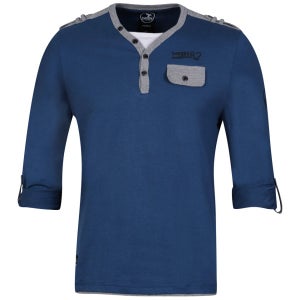 Benzini Men's Lendal Long Sleeve T-Shirt French Navy