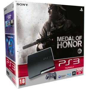 PS3 Slim 320Gb & Medal of Honor Ltd Edition Bundle