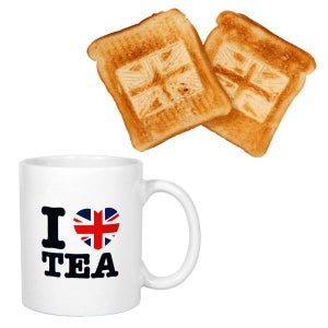 Breakfast of Champions Mug and Toast Stamp