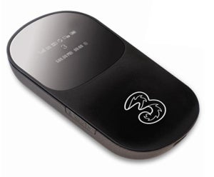 3 Huawei 3GB MiFi Mobile Broadband (E585)