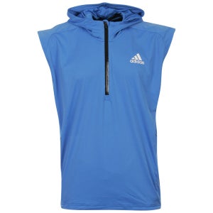 adidas Men's Barricade Sleeveless Training Jacket - Blue/Black