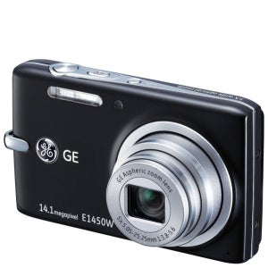 GE E1450W Digital Camera - Black (14MP, 5 x Optical, 2.7 Inch LCD)