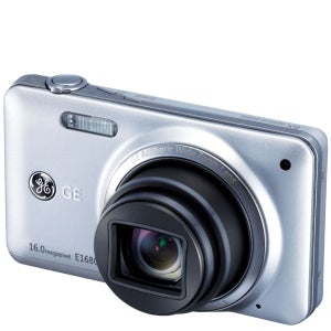 GE E1680W Digital Camera - Silver (16MP, 8 x Optical Zoom, 3 Inch LCD)