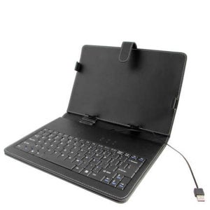 Elonex 10 Inch Leather Case and Keyboard