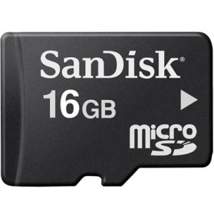 SanDisk 16GB MicroSD Card
