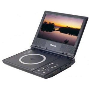 Mustek MVP850E 8.5 Inch Portable DVD Player (Black)