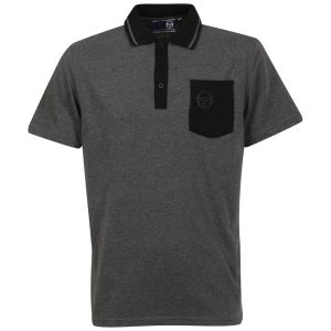 Sergio Tacchini Men's Phillips Polo-Shirt - Grey Marl