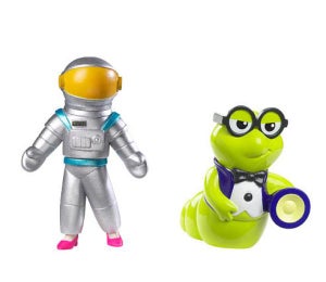 Toy Story 3: Buddy Pack Astronaut Barbie and Bookworm