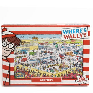 Wheres Wally - Airport Jigsaw Puzzle (100 Pieces)