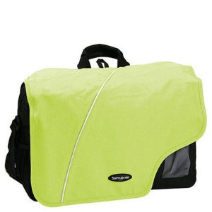 Samsonite Wander Boston Laptop Messenger Bag - Lime Punch