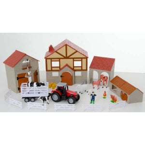 MASSEY FERGUSON MASSEY'S BIG FARM PLAY SET 