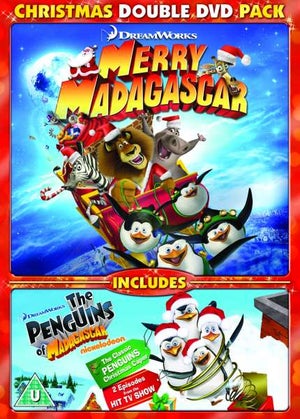Merry Madagascar and Penguins of Madagascar - Christmas Double Pack