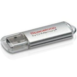 CnMemory 16GB Spaceloop Metal USB 2.0 Flash Drive