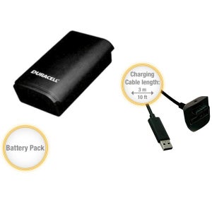 Duracell 360 Play and Charge Kit (Black)