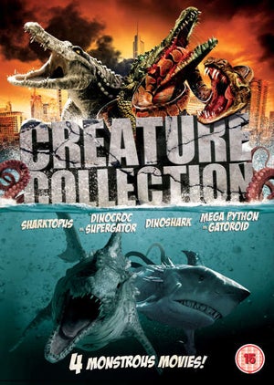 Creature Collection (Sharktopus / Dinoshark / Dinocroc vs Supergator / Mega Python vs Gatoroid)