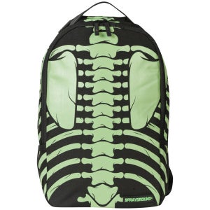 Sprayground Bones Deluxe Backpack - Green/Black