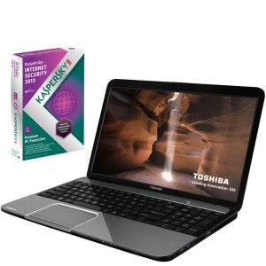 Toshiba Satellite Pro-L850-1DT Laptop Bundle: Includes Kaspersky Internet Security 2013: 1 User, 1 Year License