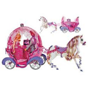 Barbie Horse & Carriage