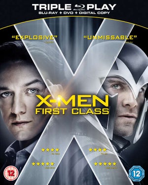 X-Men: First Class - Triple Play (Includes DVD, Blu-Ray and Digital Copy)