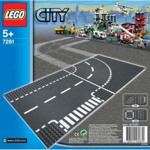 LEGO City: T-junction and Curve (7281)