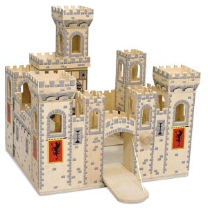 Melissa & Doug Folding Medieval Castle
