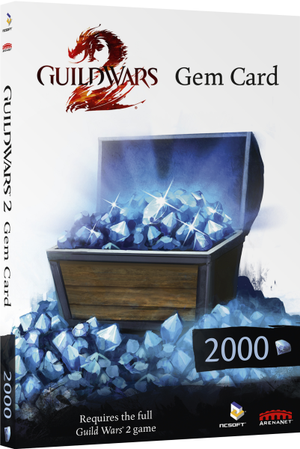 Guild Wars 2: Gem Card (2000) 