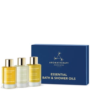 Aromatherapy Associates Essential Bath and Shower Oils 3x .31oz
