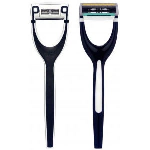 King of Shaves Azor Razor - Warp Black (2 Cartridges)
