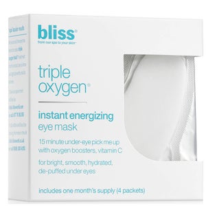 bliss Triple Oxygen Instant Energizing Eye Mask (4X 5.5ml)
