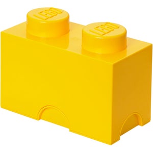 LEGO Storage Brick 2 - Jaune
