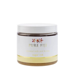Pure Fiji Coconut Sugar Rub Coconut Milk & Honey - 16oz