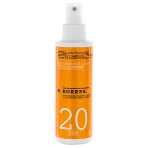 KORRES Natural Yoghurt Face and Body Sunscreen SPF20 150ml