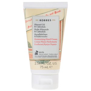 KORRES ALMOND OIL AND CALENDULA HAND CREAM (75ML)