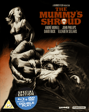 The Mummys Shroud - Double Play (Blu-Ray en DVD)