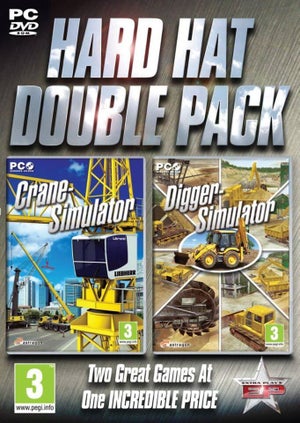 Hard Hat Double Pack - Crane & Digger Simulation